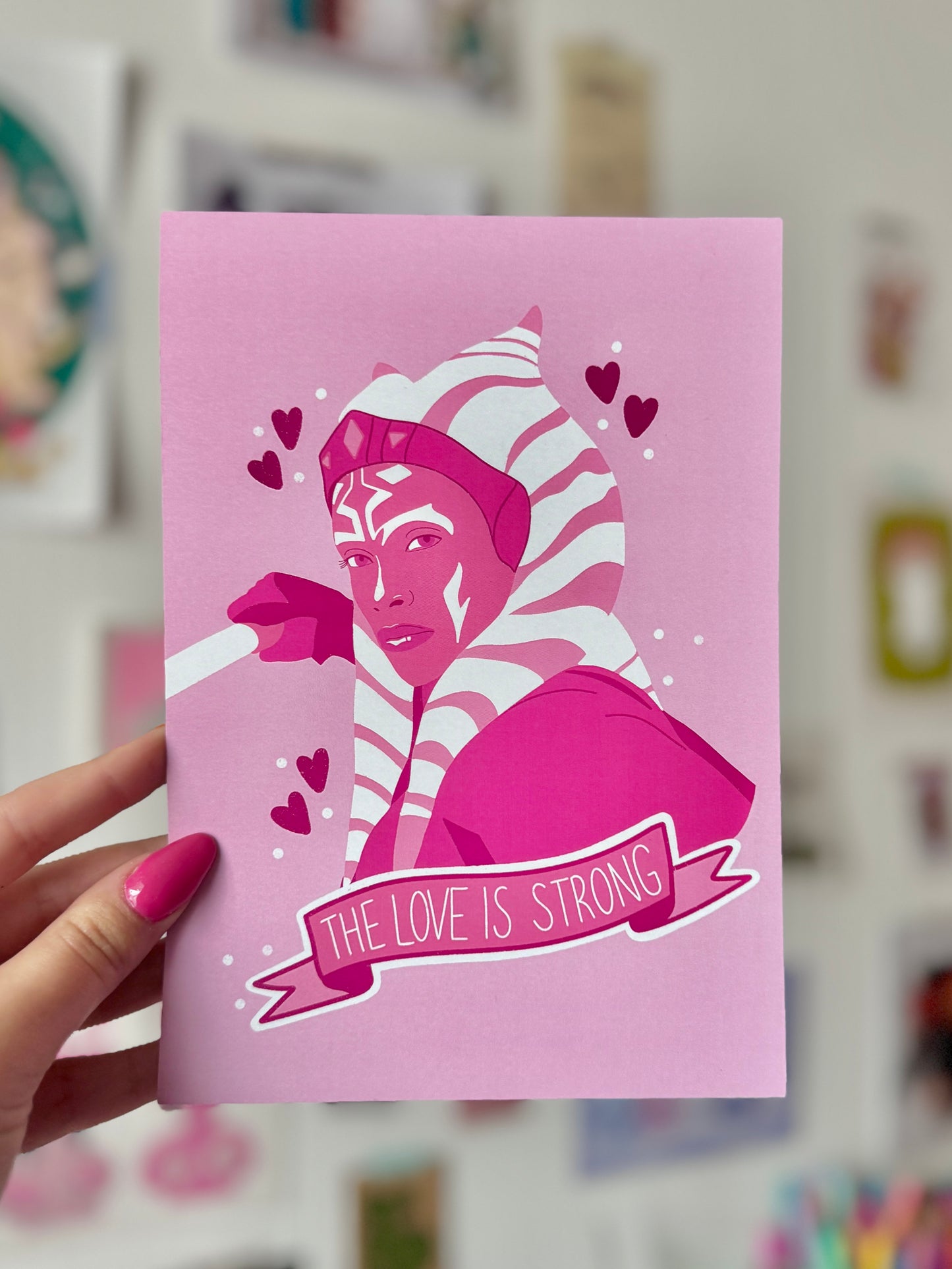 Love Is Strong A5 Print