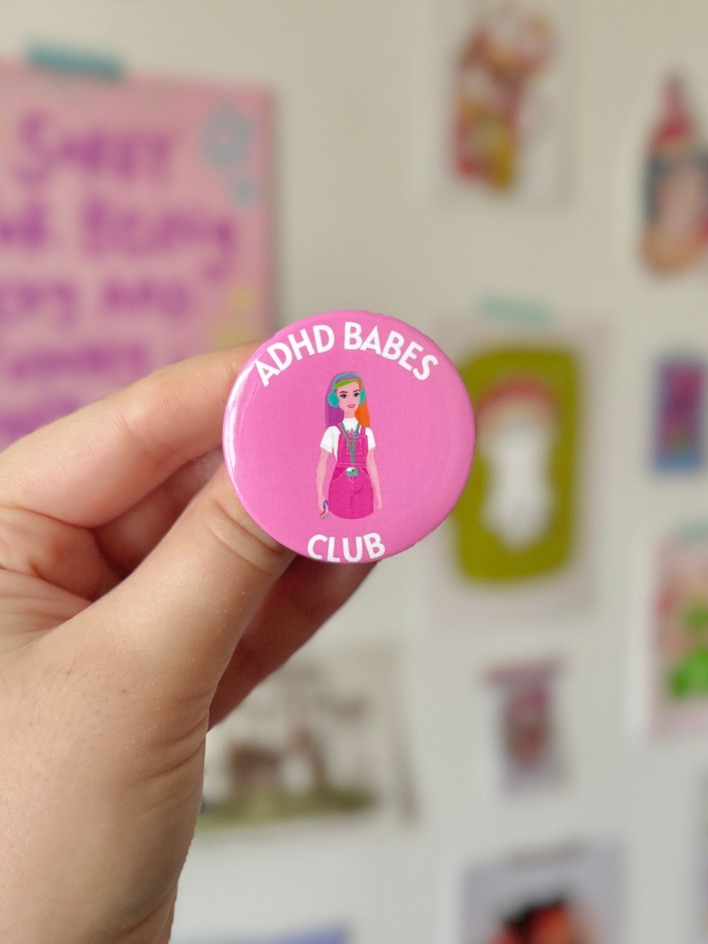 ADHD Babes Club Badge