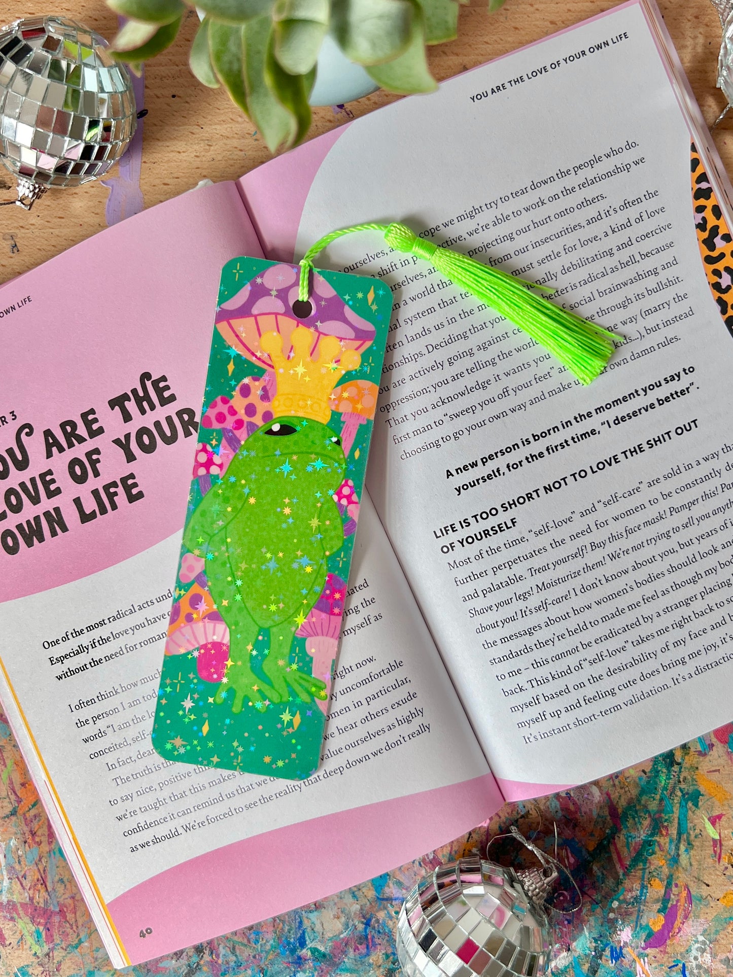 Frog King Bookmark