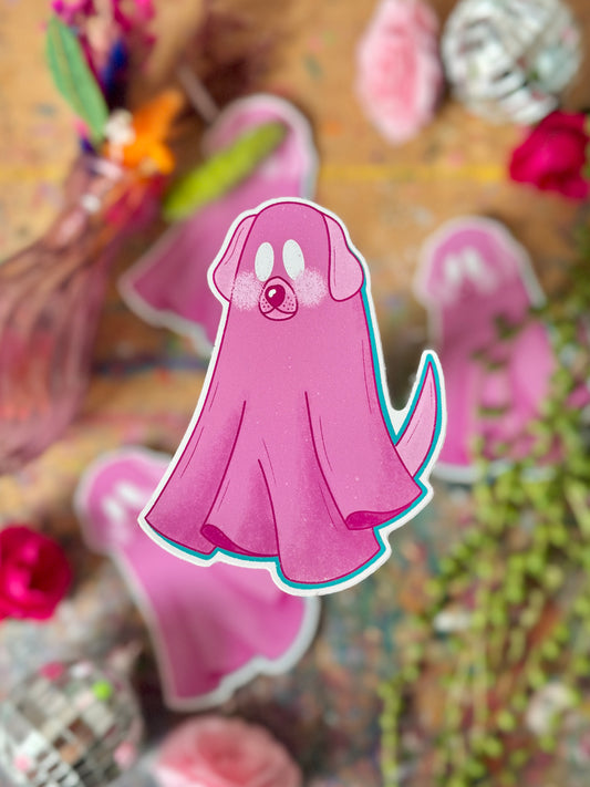 Ghost Dog Sticker