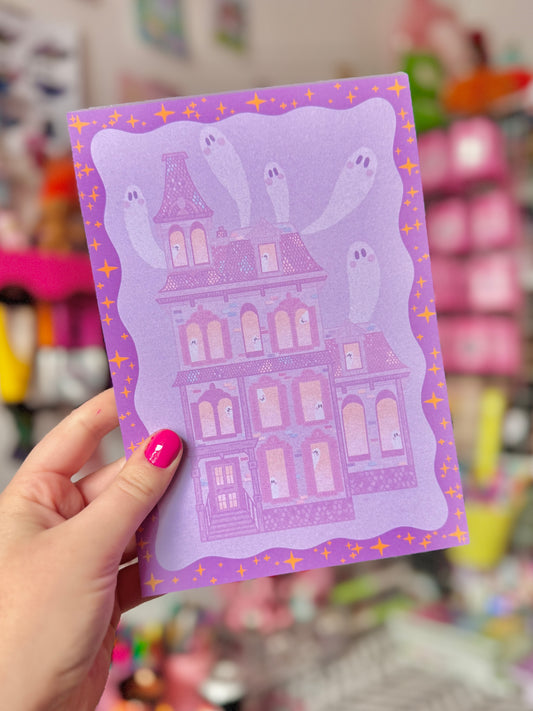 Haunted House A5 Notepad