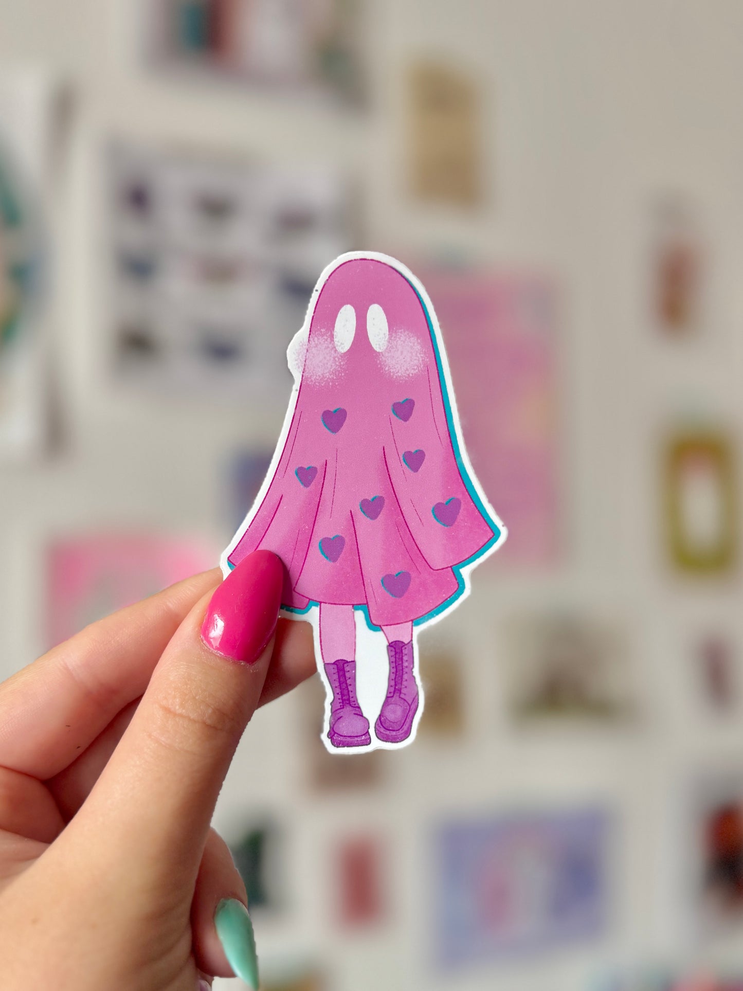 Ghost Girl Sticker