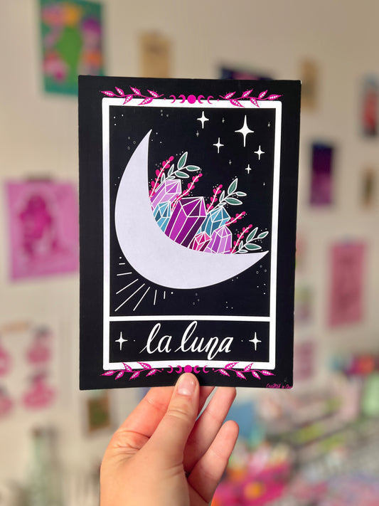 La Luna Tarot A5 Print