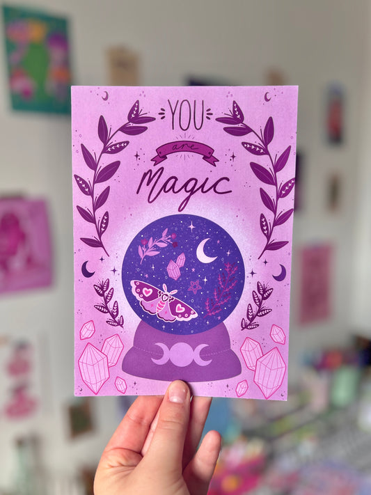 You Are Magic A5 Print