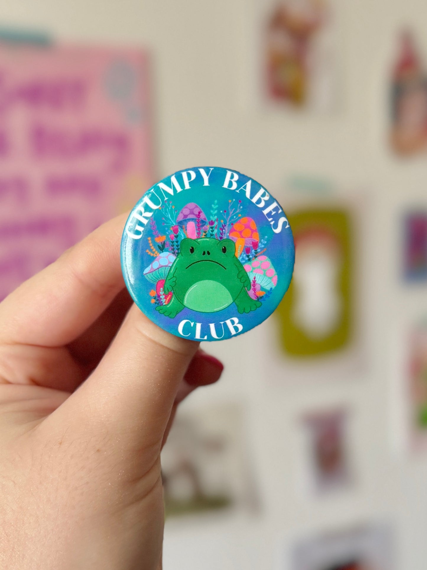 Grumpy Babes Club Badge