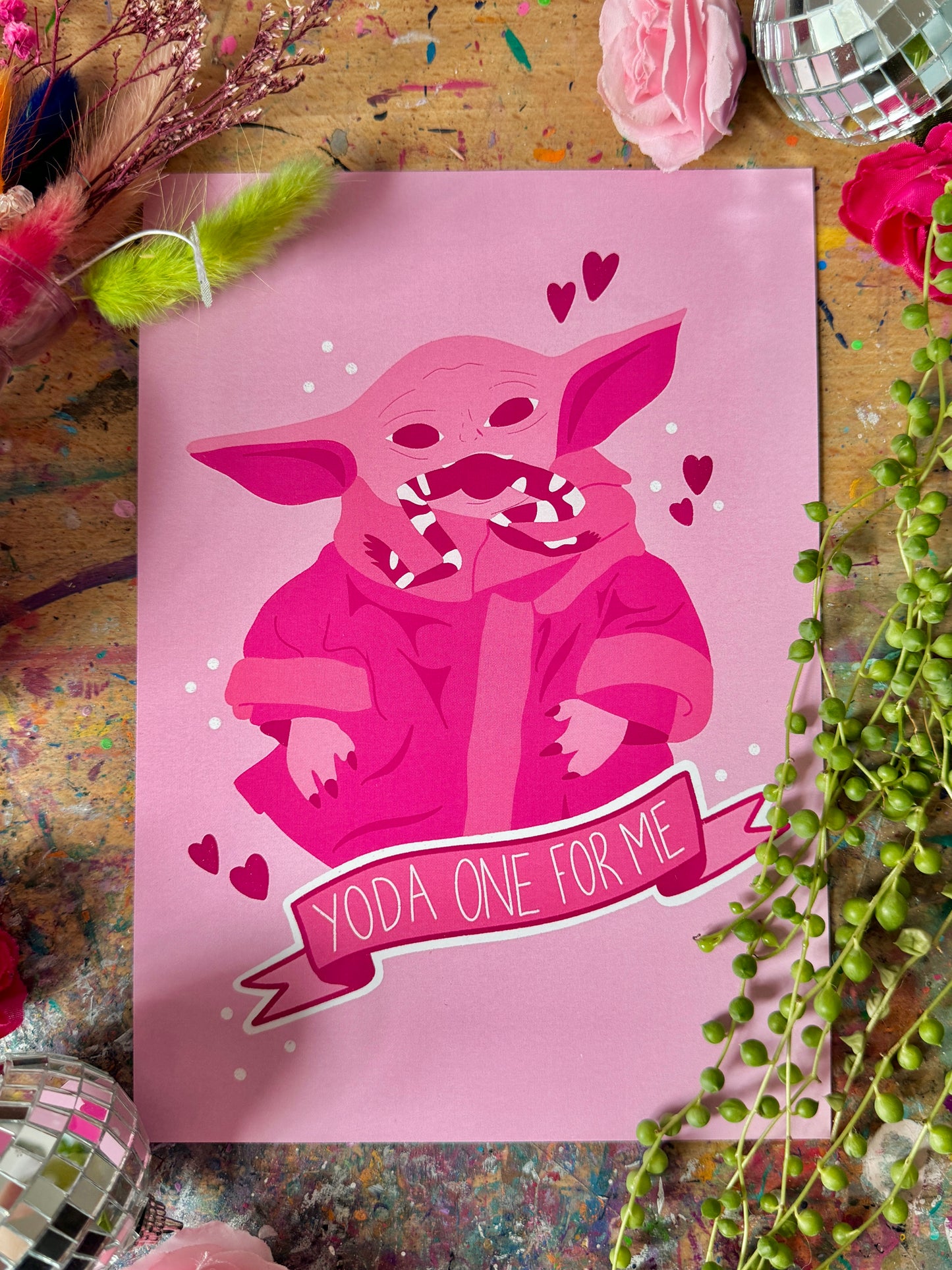 You’re The One For Me A5 Print