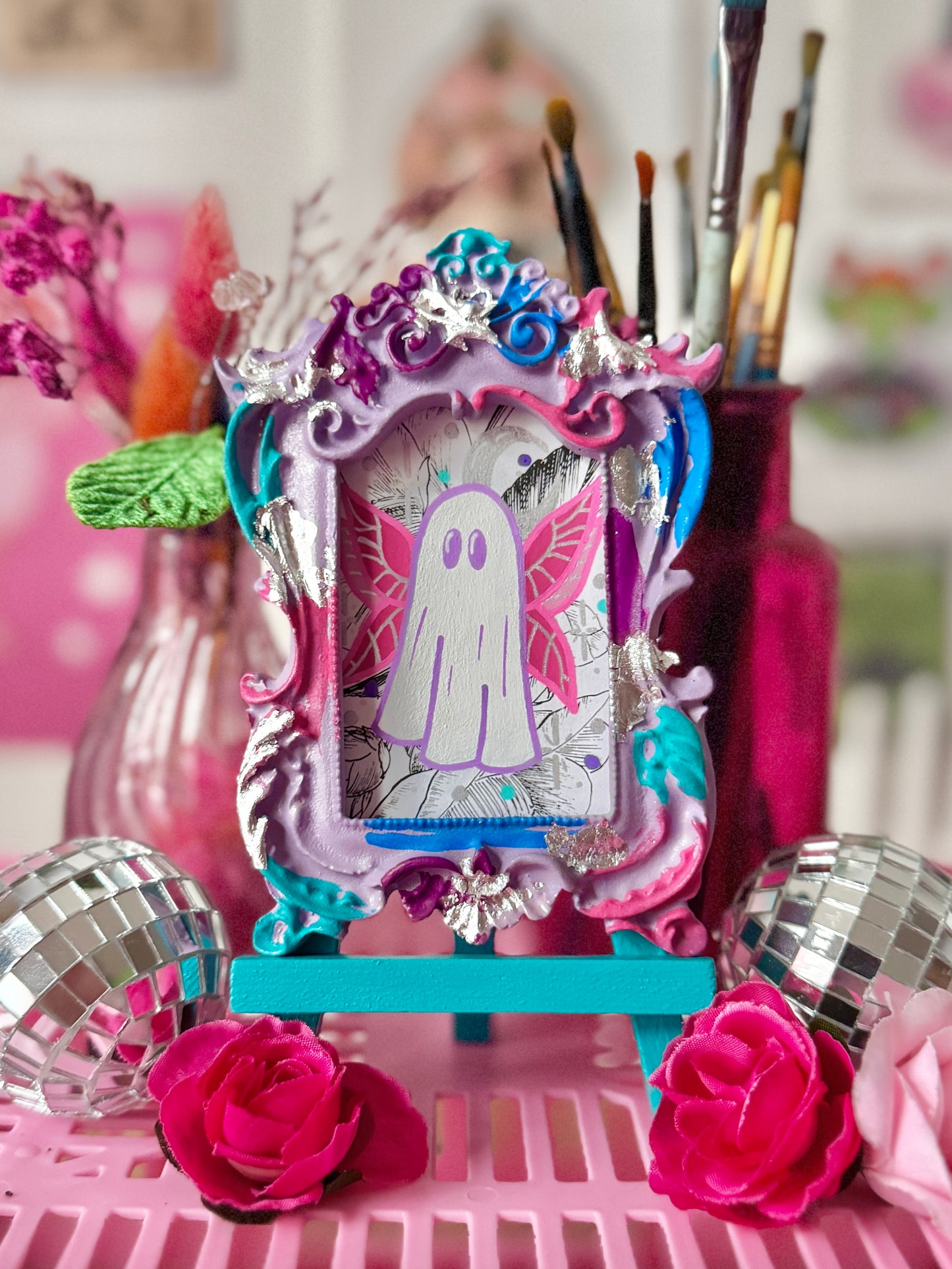 Lilac Fairy Ghost Frame