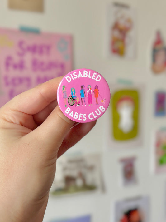 Disabled Babes Club Badge