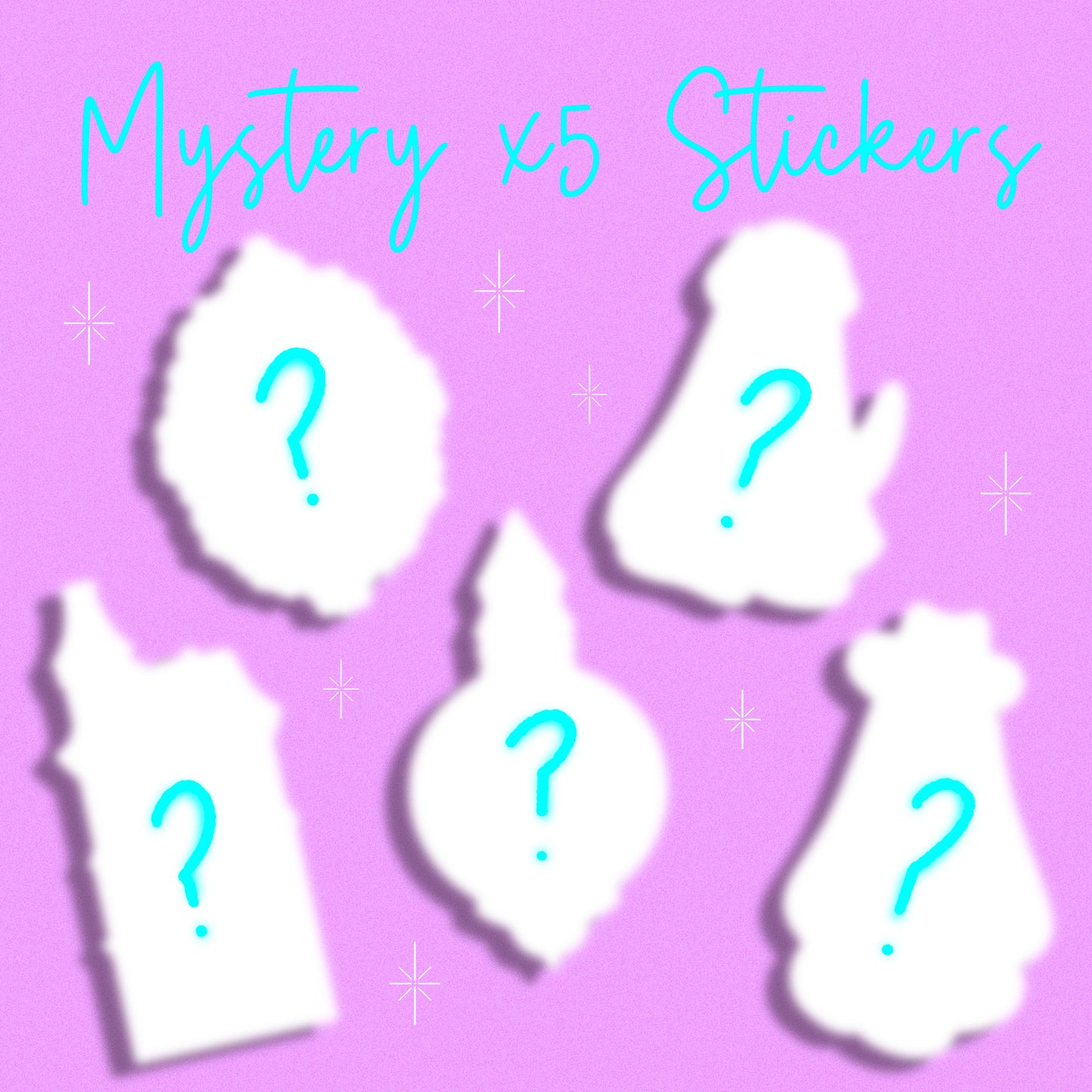 Mystery x5 Stickers Bundle