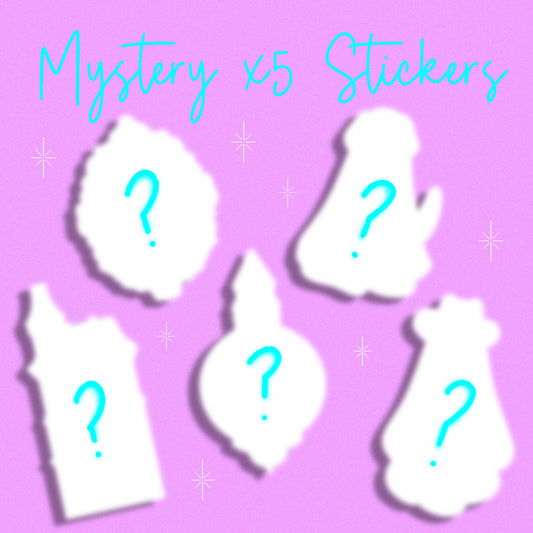 Mystery x5 Stickers Bundle